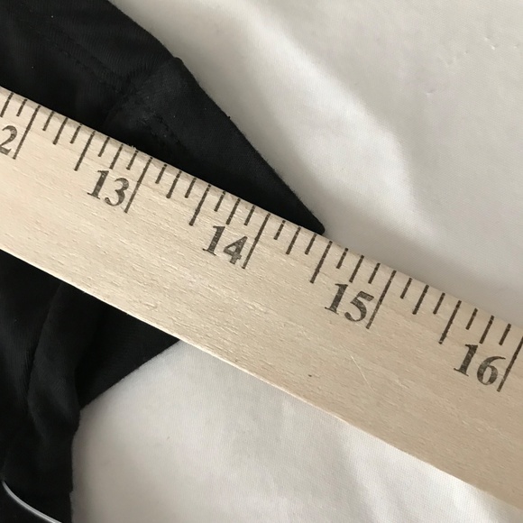 ROAMANS Flare Sleeve Tunic with Cold Shoulder Detail Black Women’s Plus Size 3X - Picture 15 of 16